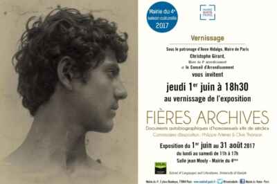 Prof’s Exhibit on Hidden Lives of Homosexuals Opens in Paris