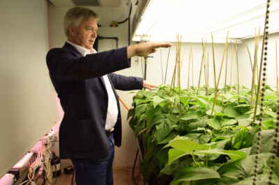 Improving Upon the Sun: LED Lights Fuel Plant Growth in Space