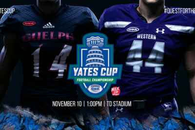 Guelph Gryphons Take on Western Mustangs in Yates Cup