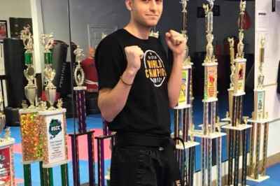 Student Strikes His Way to Canadian Karate Heights