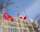 Flags at half-mast