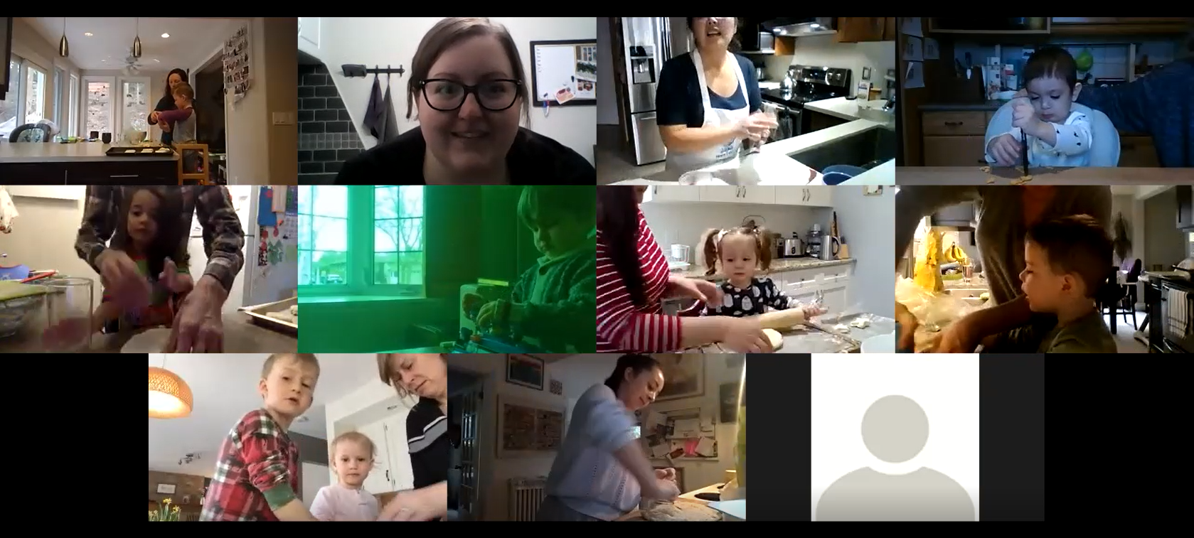 Montage of photos from Child Care and Learning Centre