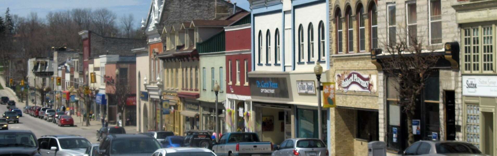 The main street of St. Mary's, Ont. is shown