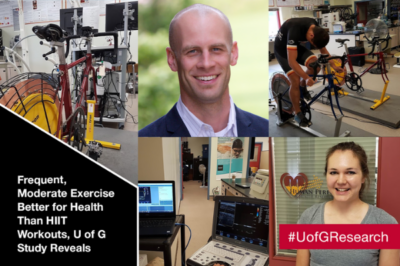 Frequent, Moderate Exercise Better for Health Than HIIT Workouts, U of G Study Reveals