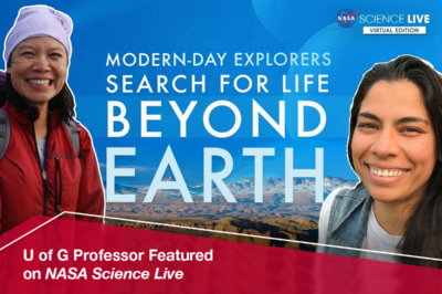 U of G Researcher to Be Featured on NASA TV