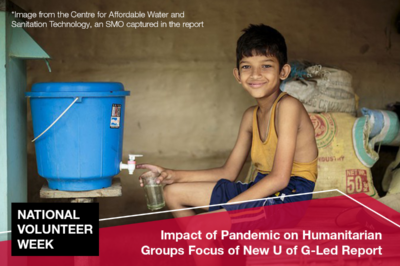 U of G Researcher Reveals Canadian Humanitarian Groups Are Finding Innovative Ways to Navigate Pandemic