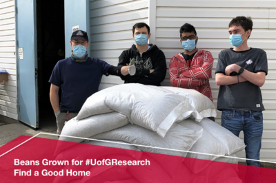 Research Beans Donated to Local Organizations