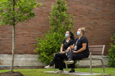 U of G Student-Led Landscaping Project Honours Front-Line Workers
