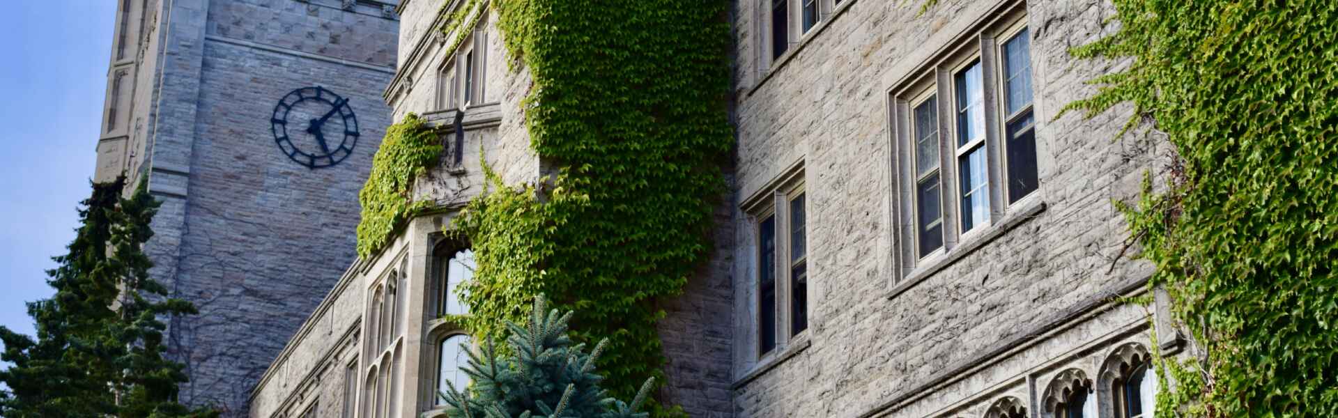 Front of Johnston Hall