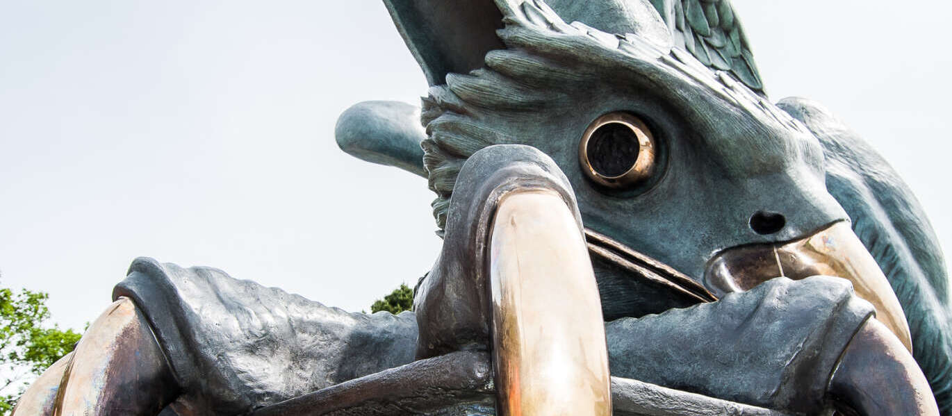 Gryphon statue