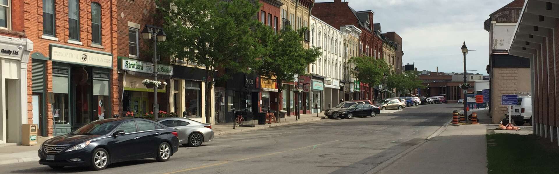 Downtown Stratford, ON.