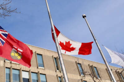 Flags Half Mast for Death of Sergeant Brandon Malcolm