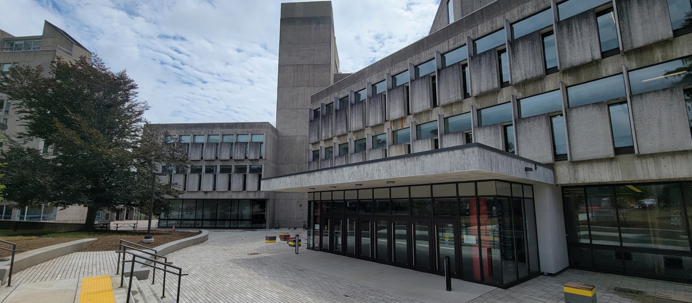 McLaughlin Library entrance