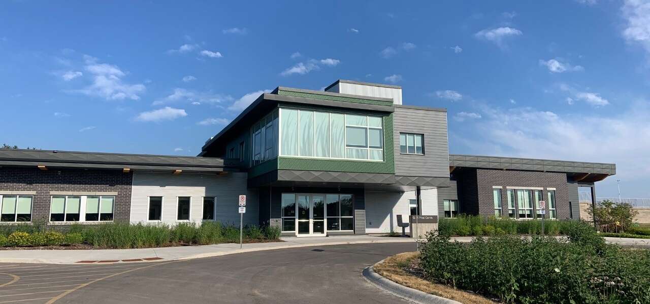 the exeterior of the Guelph Turfgrass Institute building
