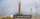 a single rocket stands on a launchpad at the Kennedy Space Center
