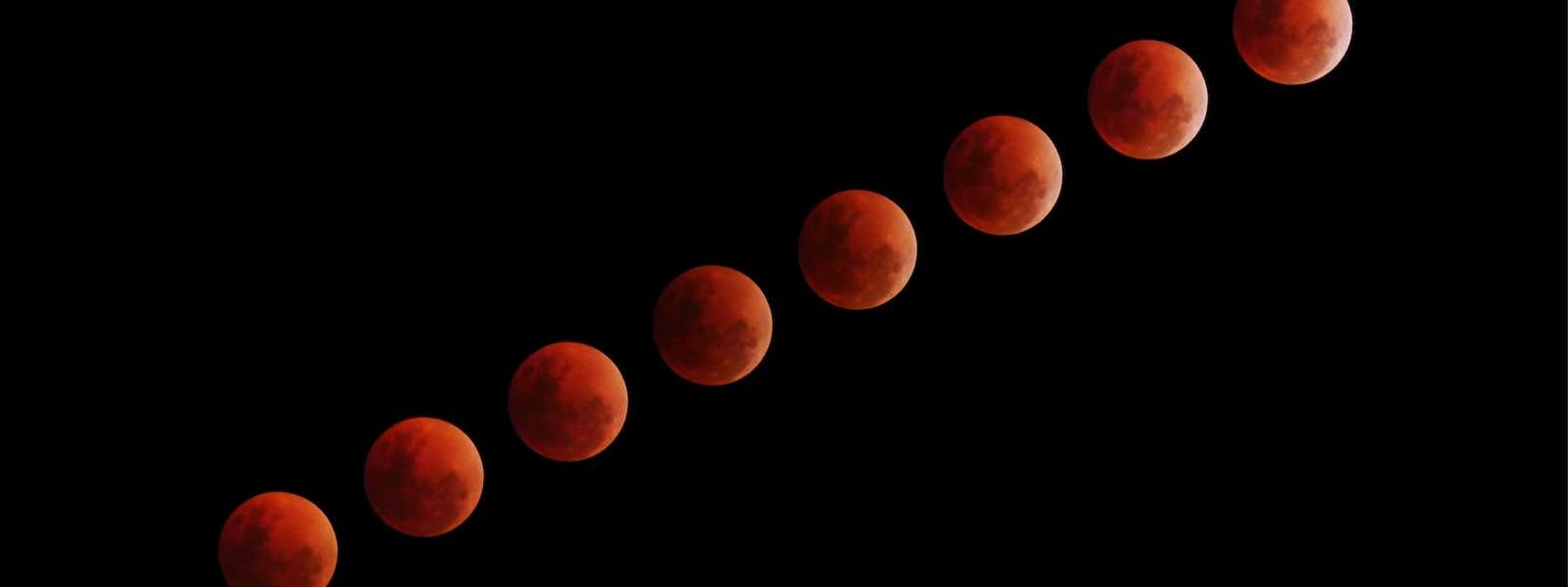 Eight blood moon illustrations