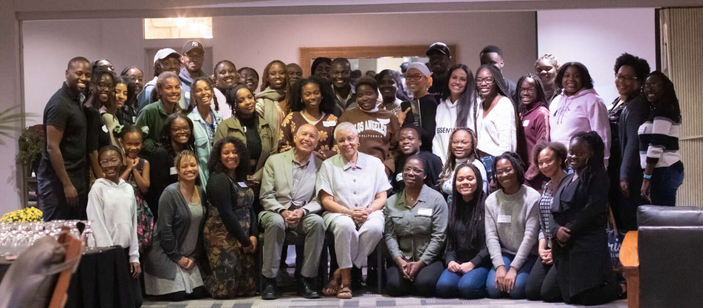 Attendees at the Sept. 30 Black Faculty and Staff Network meeting