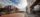 The pathway beside Albert A. Thornbrough building.
