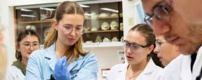 In the Human Anatomy Lab, Experiential Learning Prepares Future Health Care Leaders