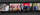a filmstrip of photos, including a person looking at a microscope and a hockey team